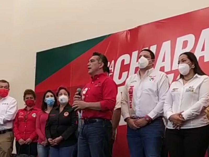 Dirigente nacional del PRI respalda fortalecimiento de candidaturas en Chiapas