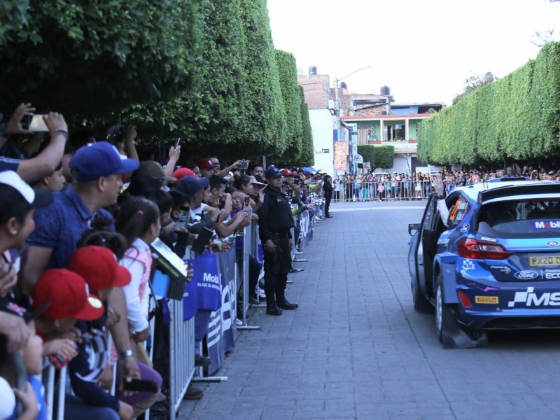 Disfrutan silaoenses pre arrancada del Rally