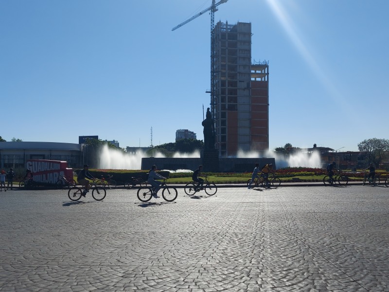 Disfrutan tapatíos de la Vía RecreActiva