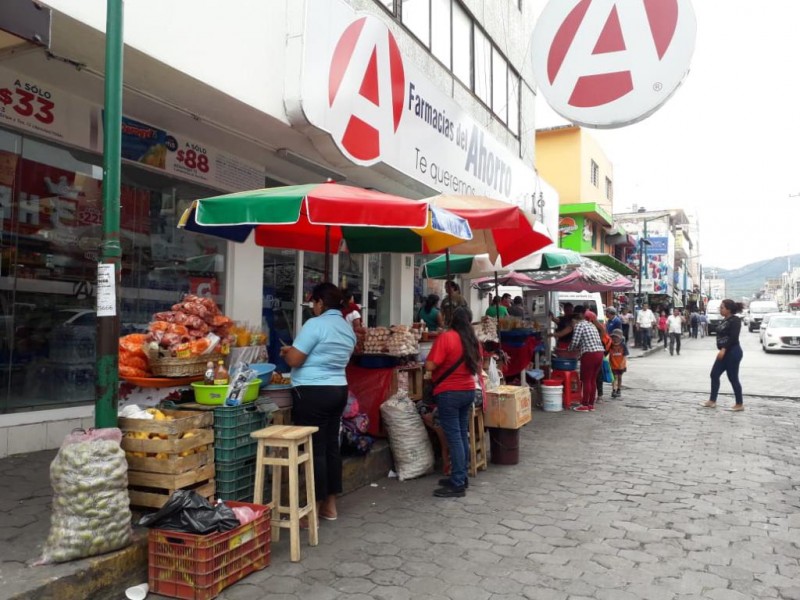 Disminuye 50 por ciento el ambulantaje en Tuxtla