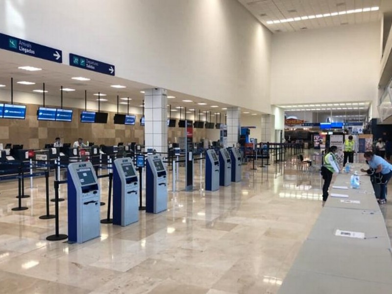 DISMINUYE 80% LA AFLUENCIA EN AEROPUERTO DE VERACRUZ