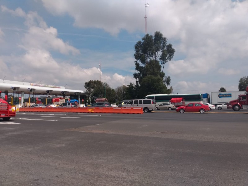 Disminuye aforo vehicular para entrar a  Toluca