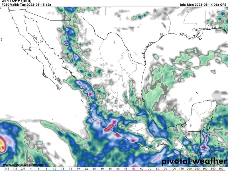 Disminuye ligeramente la temperatura en todo el estado de Veracruz