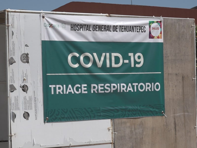 Disminuye ocupación hospitalaria por Covid-19 en Oaxaca
