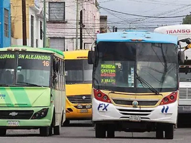 Disminuye robo de transporte público