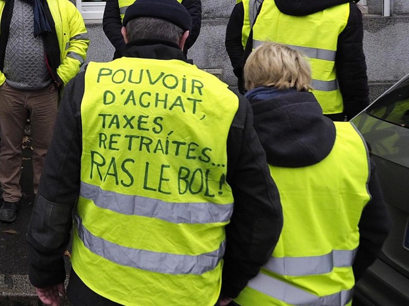 Disminuyen en Francia protesta de Chalecos Amarillos