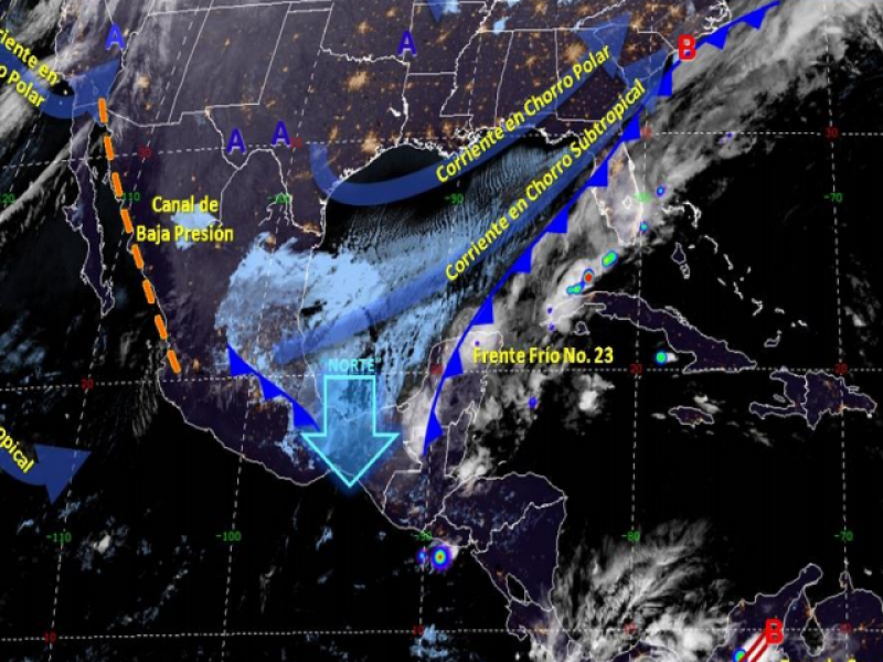 Disminuye temperatura con frente frío 23