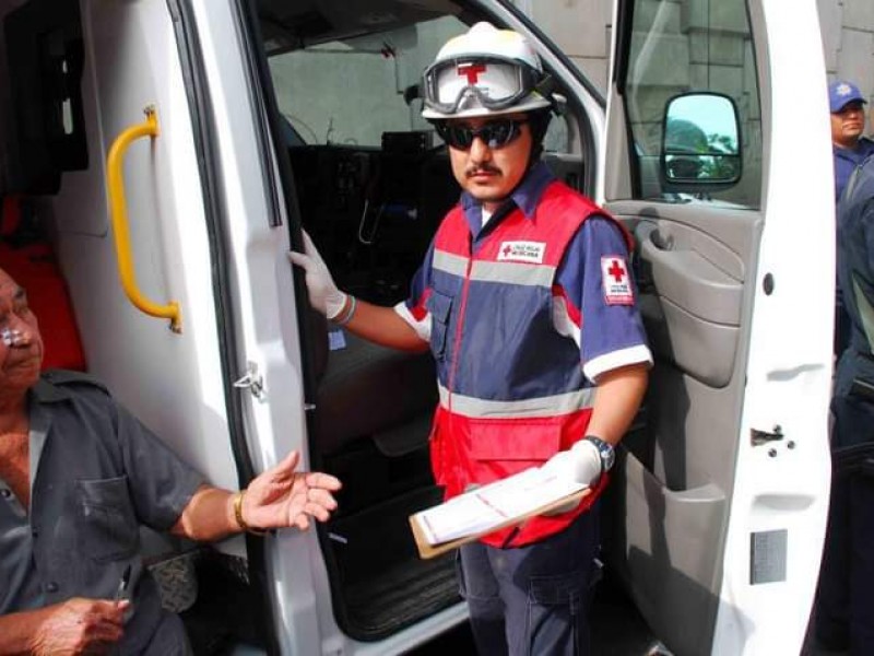 Disminuyeron servicios de emergencias reporta Cruz Roja