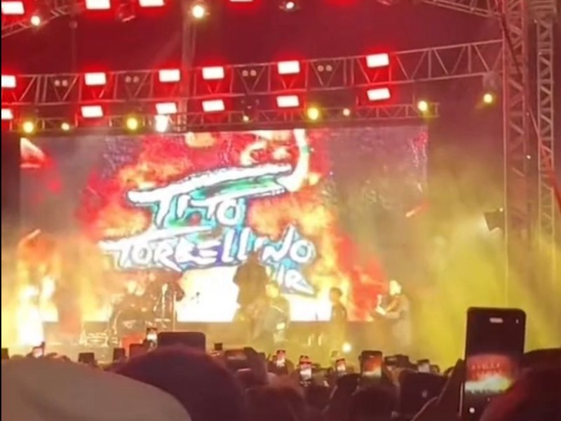 Disparan al aire con armas largas en concierto de Tito Torbellino Jr