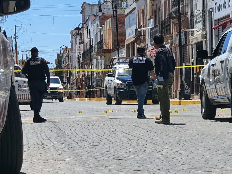 Disparan contra policías municipales en Guadalupe