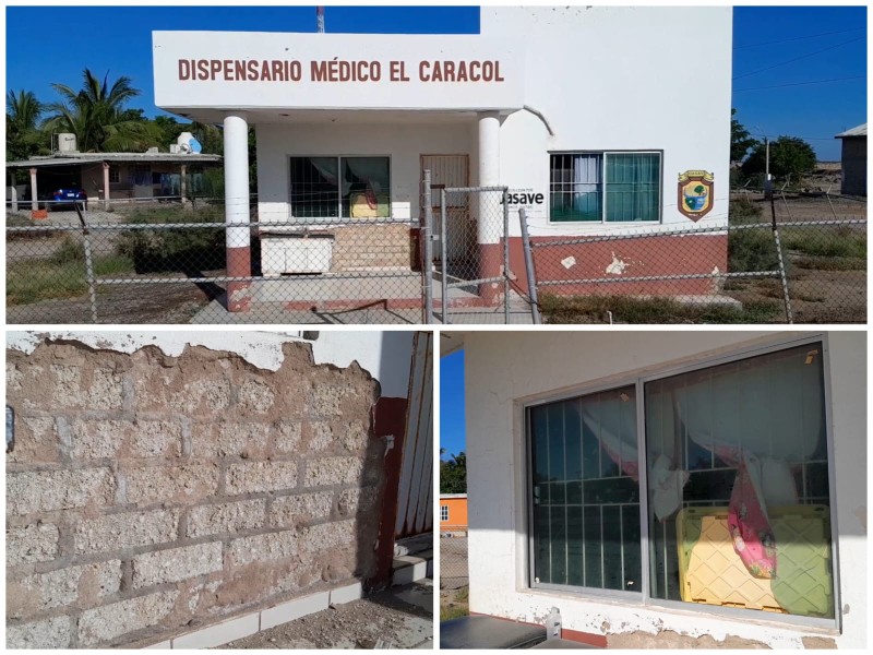 Dispensarios médicos en abandono; urge rehabilitación en zonas marginadas de Guasave
