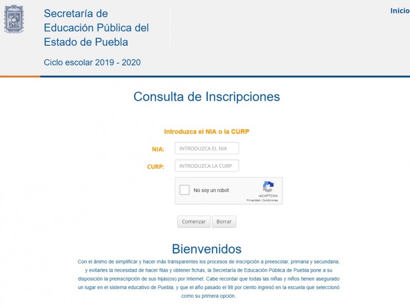 Disponibles resultados de asignación para alumnos nuevo ingreso:SEP