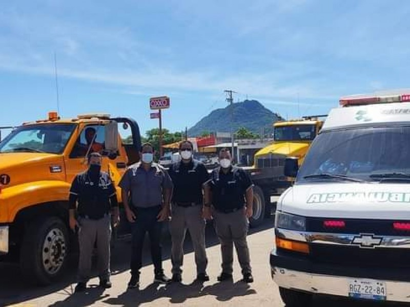 Distribuye Sistema Comando de Incidentes elementos en zona de desastre