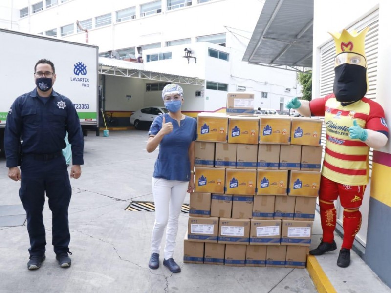 Distribuyen más de 3 mil 500 litros de suero