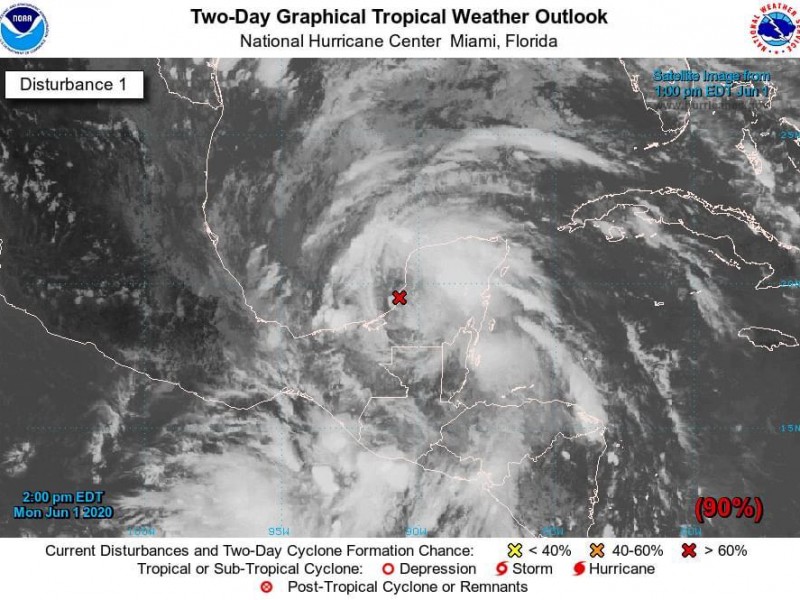 Disturbio 93L podría evolucionar a Ciclón Tropical