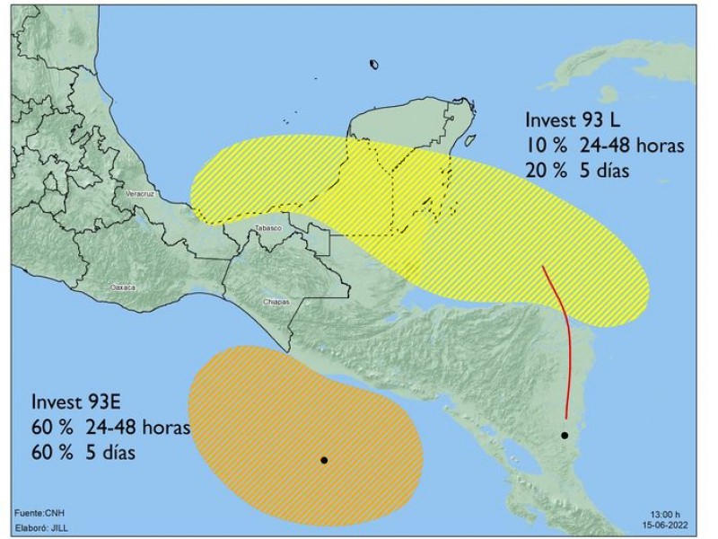 Disturbio tropical podría traer más lluvias a Veracruz