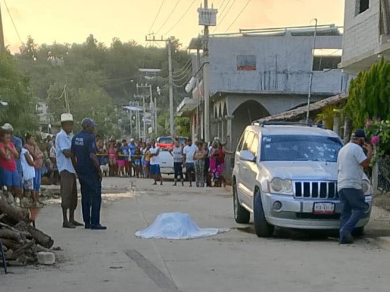 Doble ejecución en Pinotepa Nacional, violencia estremece a comunidad de Collantes