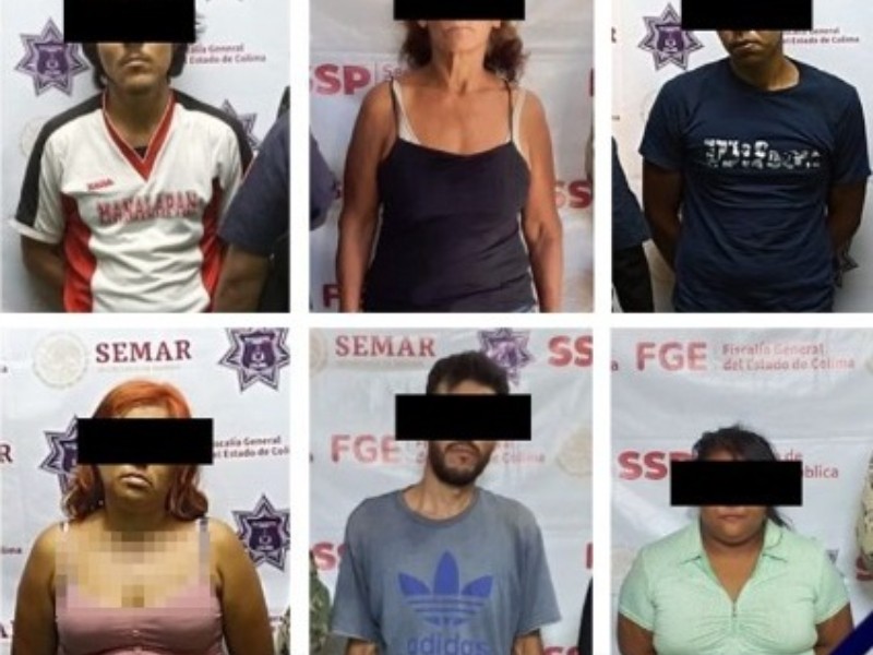 Doce detenidos con drogas durante operativos en municipios