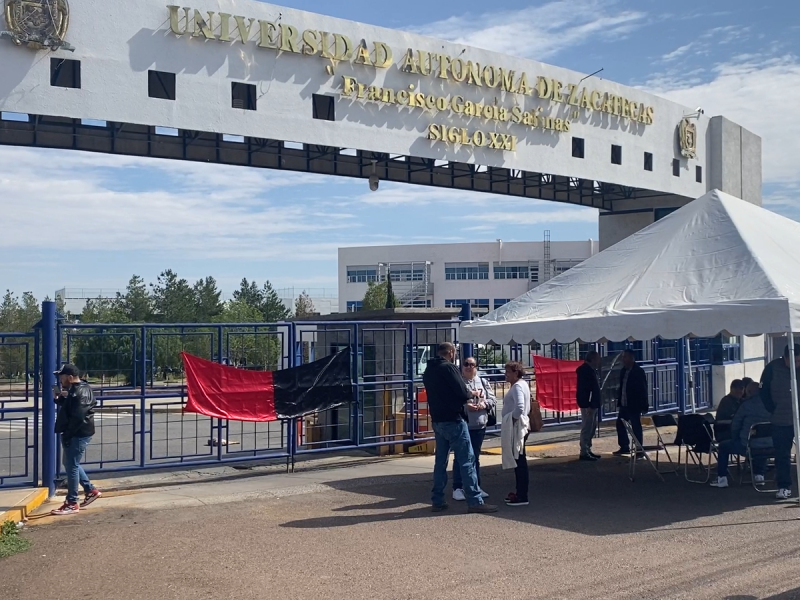 Docentes de Agronomía UAZ protestan por entrega de bases
