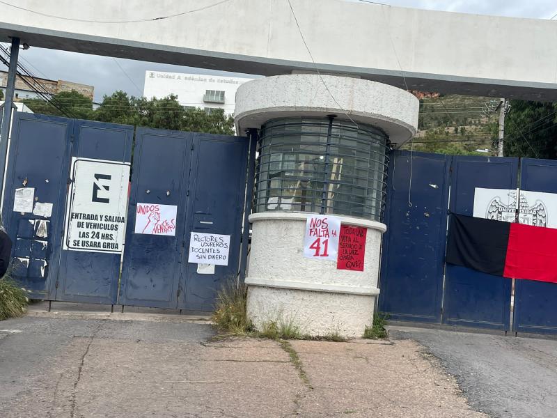 Docentes de la Universidad Autónoma de Zacatecas paran labores