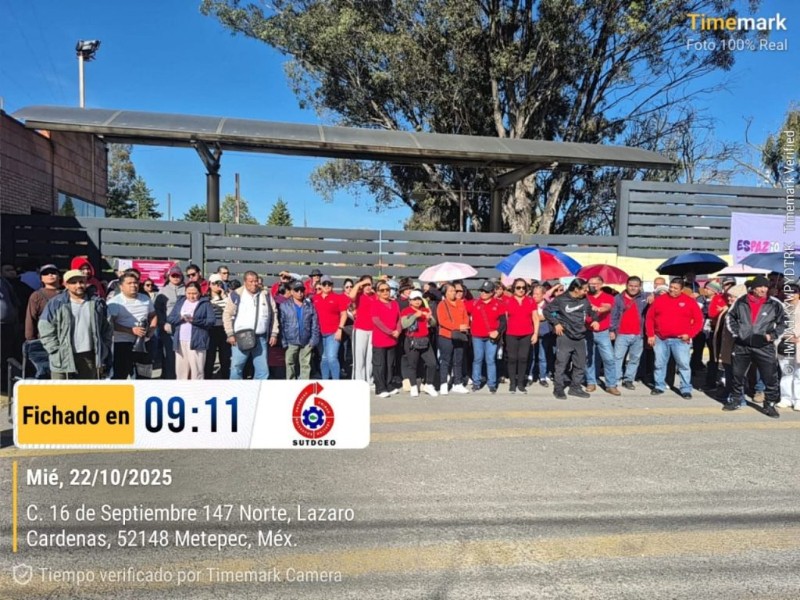 Docentes del Conalep advierten huelga si no firman contrato laboral, Oaxaca Docentes del Conalep advierten huelga si no firman contrato laboral, Oaxaca