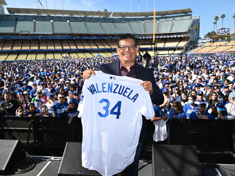 Dodgers retirarán número de Fernando Valenzuela