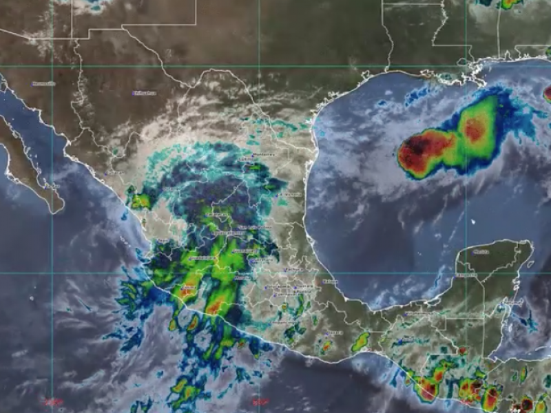 Dolores se degrada a Depresión Tropical, se ubica sobre Nayarit