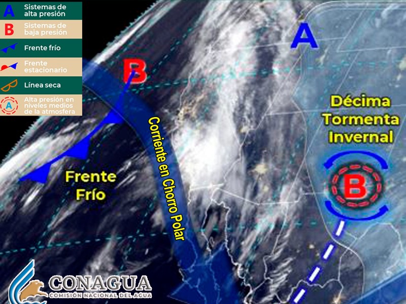 Domingo de cielo medio nublado en Sonora