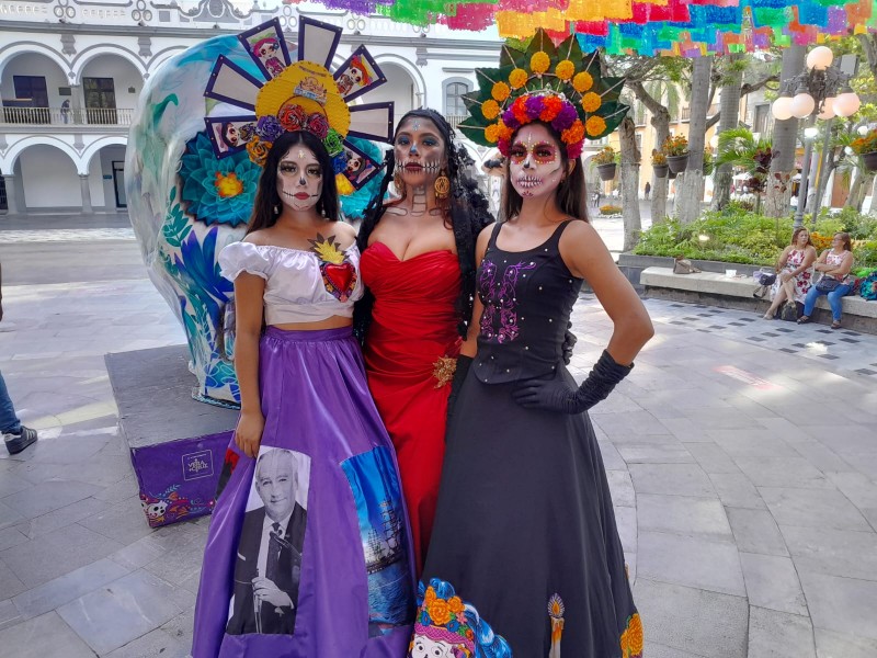 Domingo habrá Carnaval de Catrinas en Veracruz
