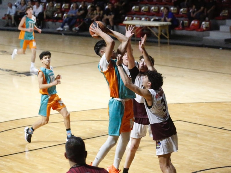 Dominio capitalino en basquetbol 17-18 años de los Estatales Codeson