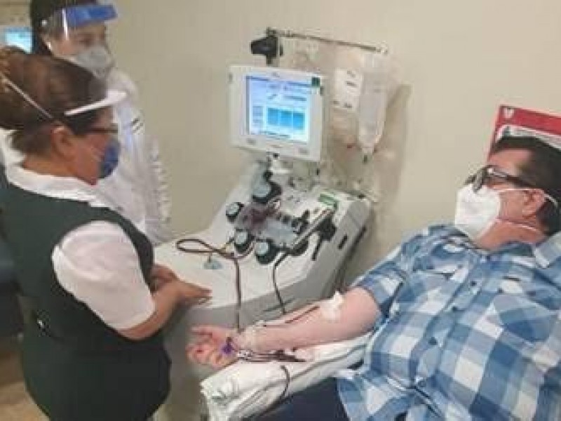 Donación de plasma ayuda a pacientes en tratamiento de Covid-19