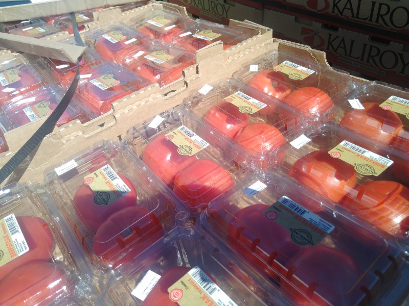 Donan 3400 cajas de tomates a club Rotario Nogales A.C.