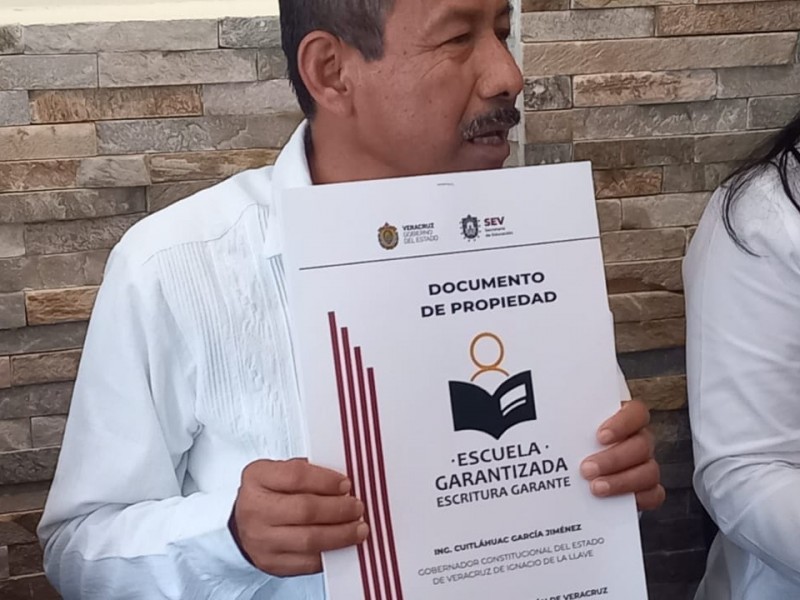 Donan terreno para la Delegación de la SEV Tuxpan