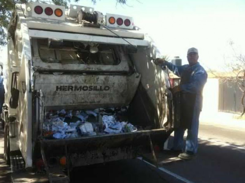 Donativos en el predial para camiones de basura
