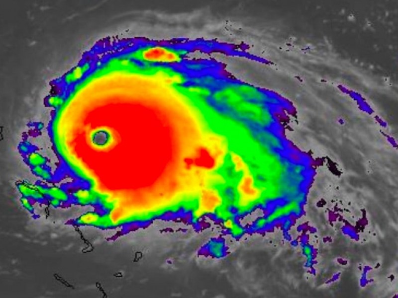 “Dorian” impacta las Bahamas con categoría 5