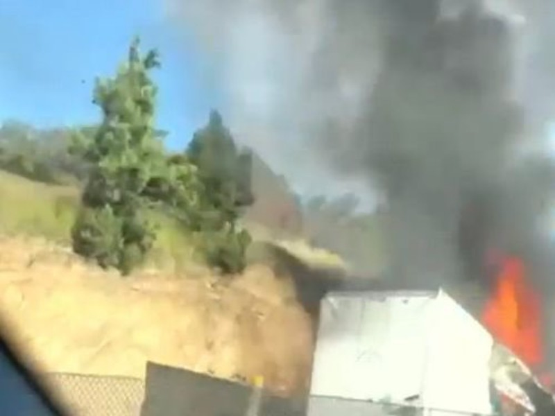 Dos accidentes paralizan el Arco Norte