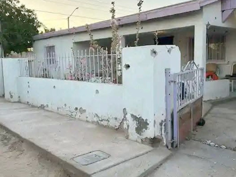 Dos casas baleadas en el Ejido Islita