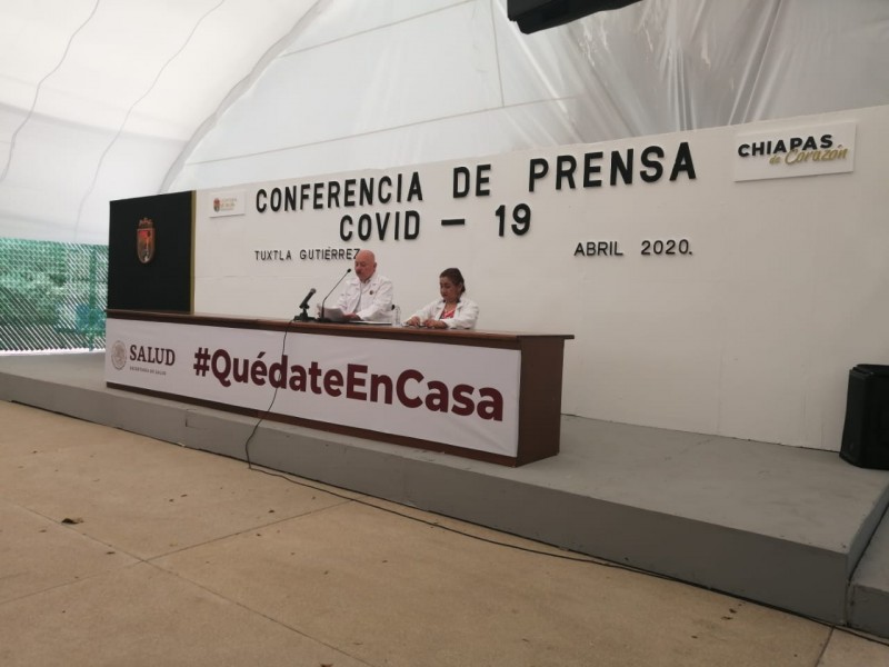 Dos casos nuevos de Covid-19 en Chiapas. 27 vigentes