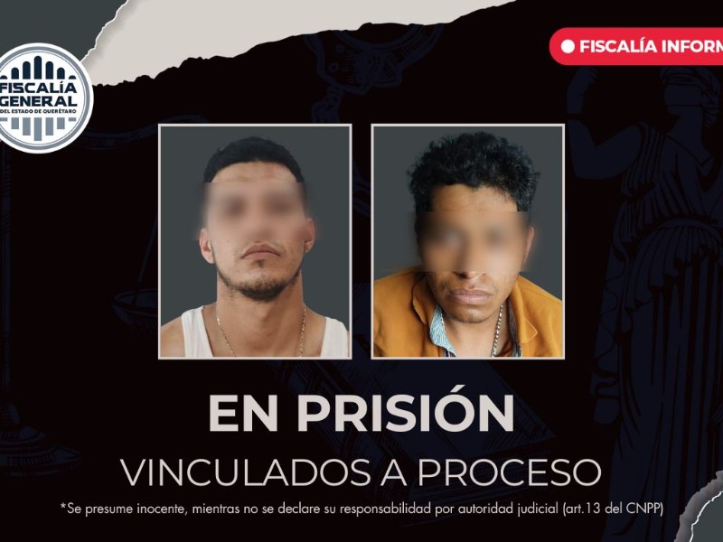Dos hombres en prisión por homicidio y tentativa de homicidio en Corregidora