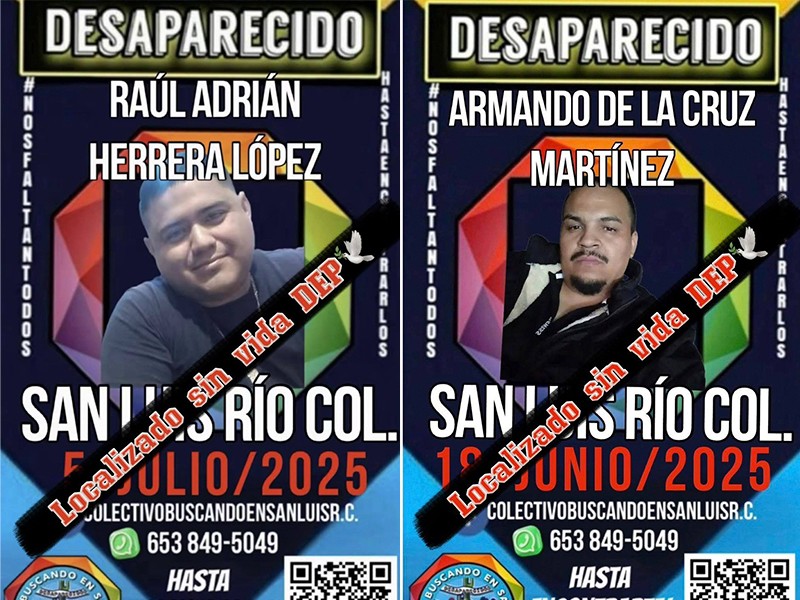 Dos hombres privados de la libertad son identificados sin vida