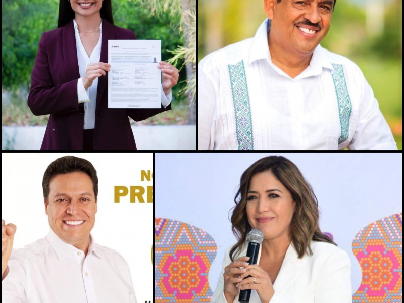 Dos hombres y dos mujeres van por presidencia de Tepic