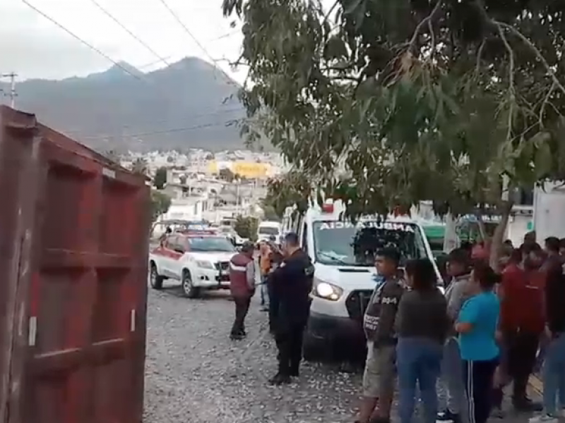 Dos lesionados deja accidente en Tultitlán