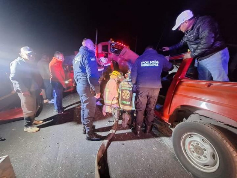 Dos muertos tras accidente en San Salvador el Seco