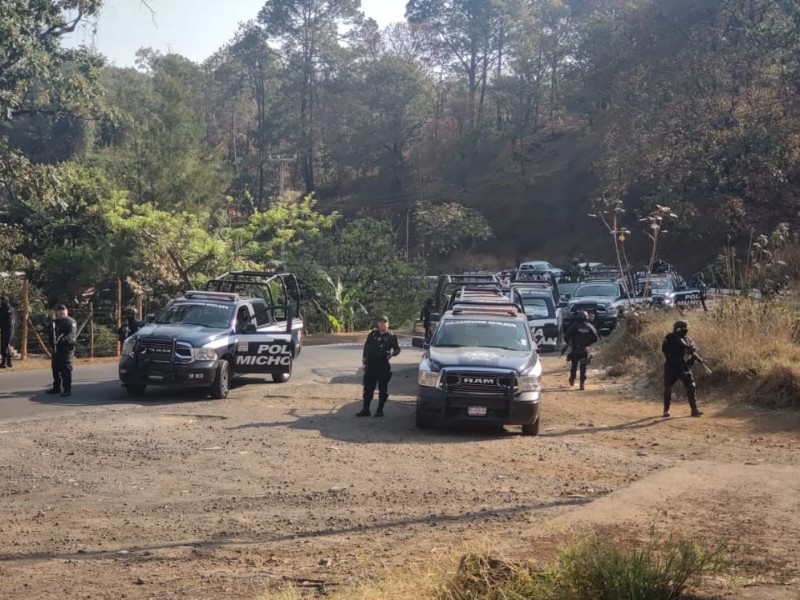 Dos muertos tras enfrentamiento en Uruapan