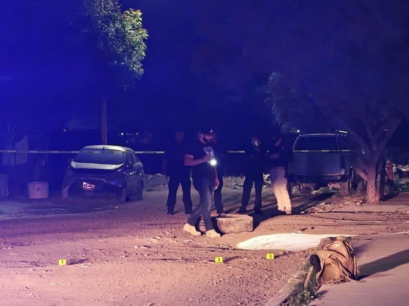 Dos muertos y tres baleados este fin de semana en Cajeme