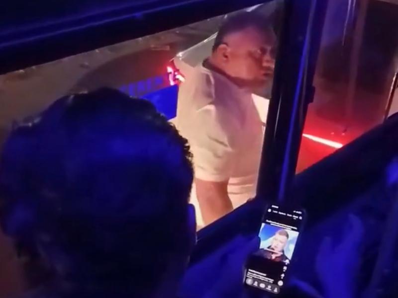 Dos presuntos montachoques golpean a conductor de Ruta 58 en Puebla