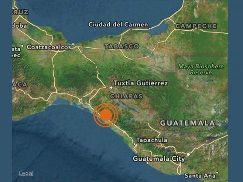 Dos sismos en Chiapas