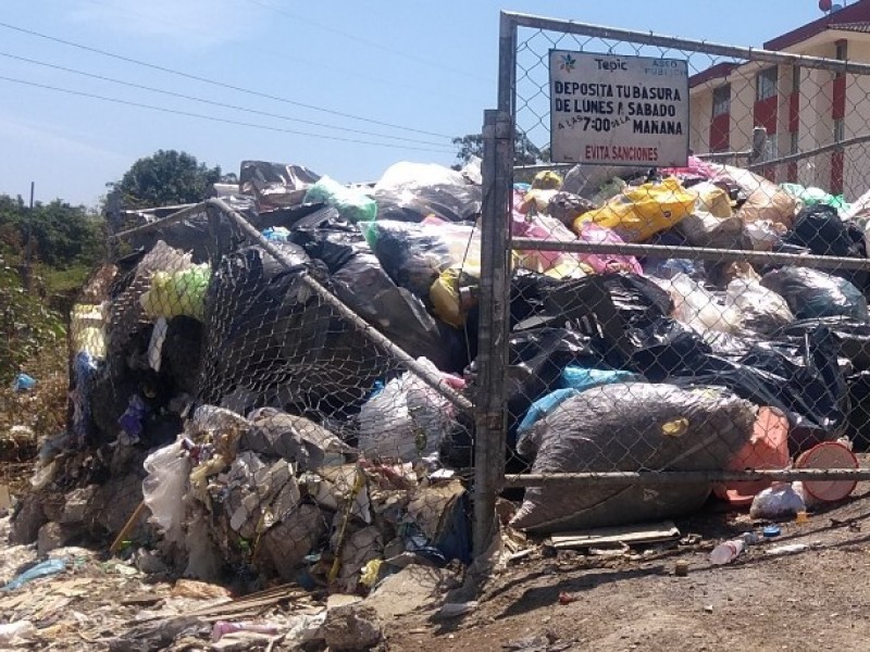 Dos veces por semana recolectan basura en Canteras