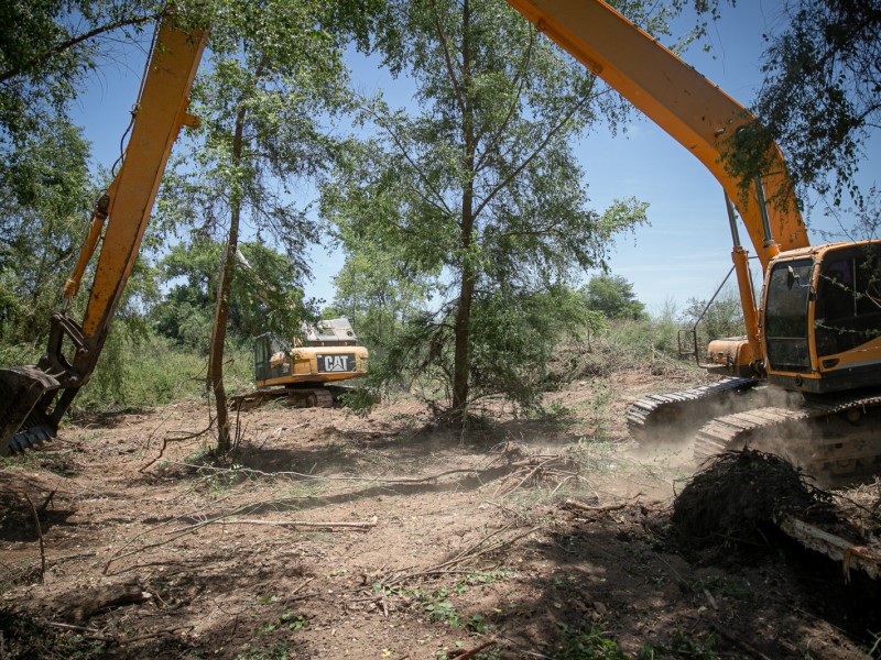 Dragan arroyo Cabrera para evitar inundaciones en León Fonseca