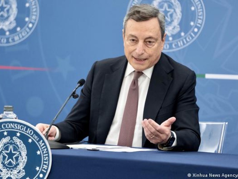 Draghi reitera a Zelenzky apoyo de Italia